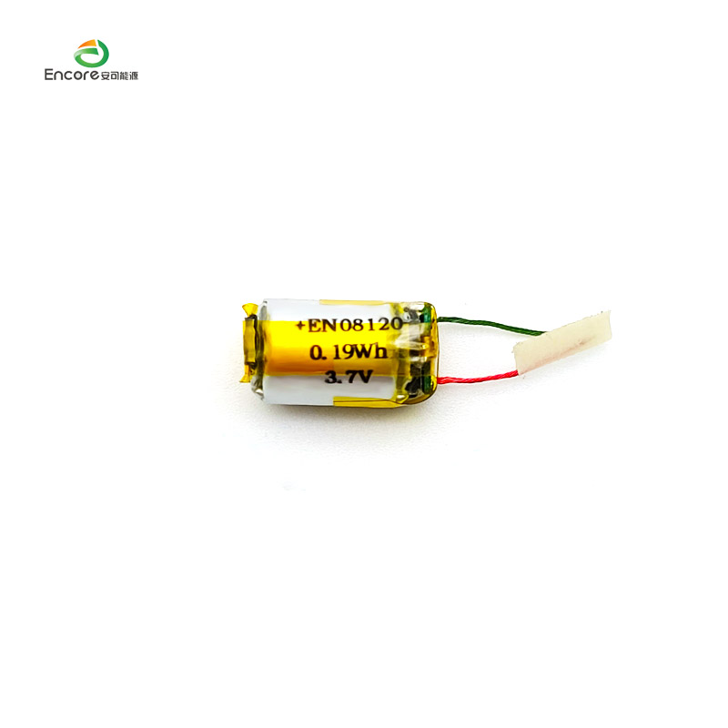 08120 50mAh Ceallraí lipo sorcóireach 3.7v