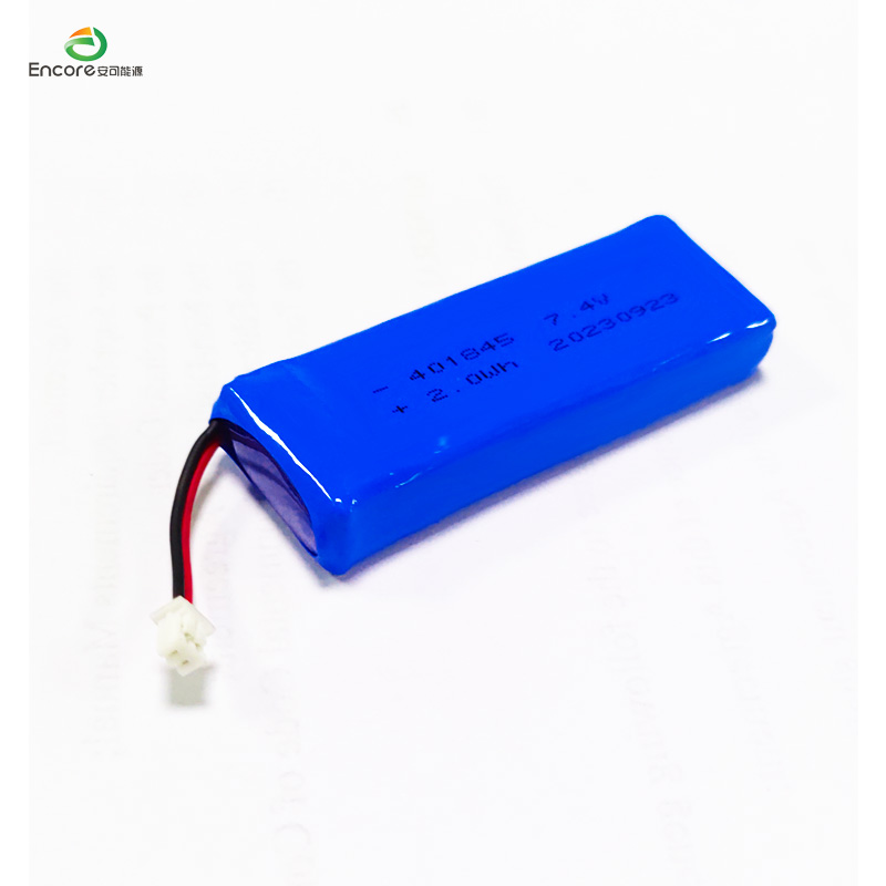 Pacáiste ceallraí 2s lipo 7.4v