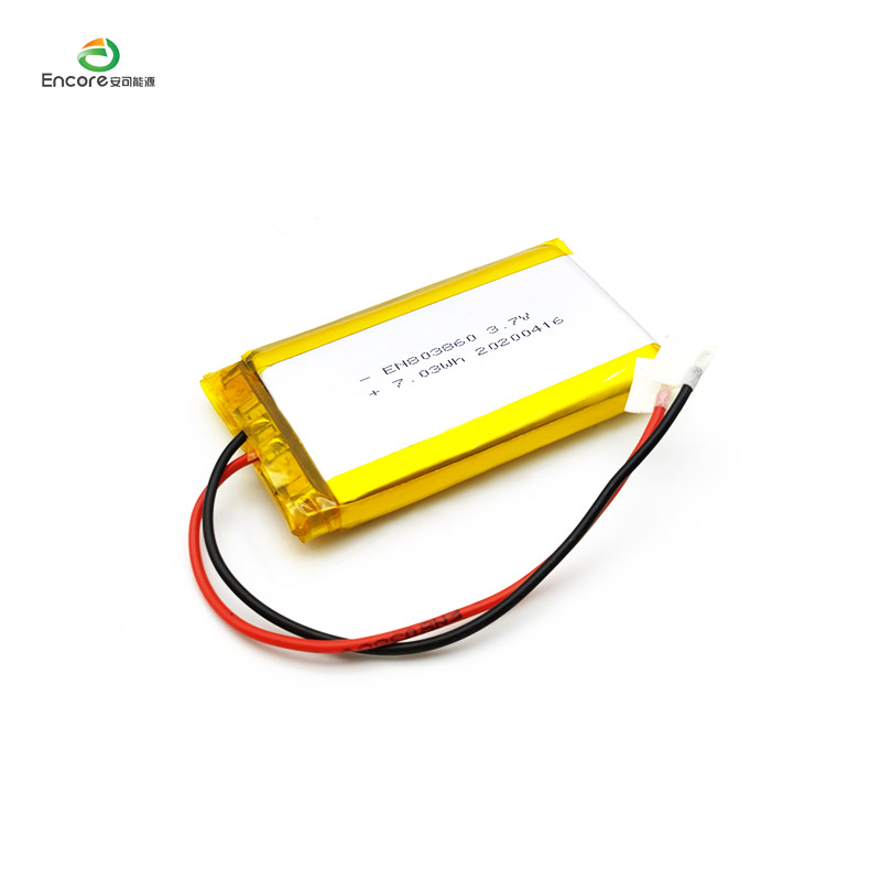 3.7v 2000mah Li Polymer Battery