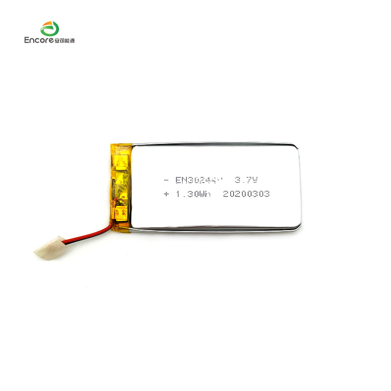 Ceallraí polaiméire ian litiam 3.7v 350mah li