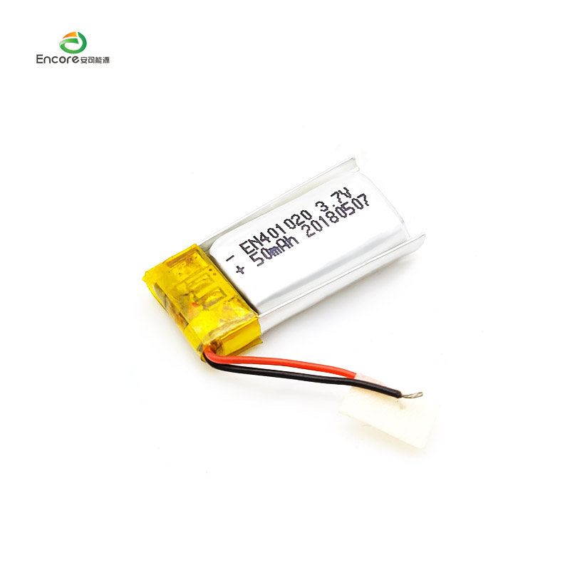 50mah Bréagáin Leictreach Li Polymer Battery