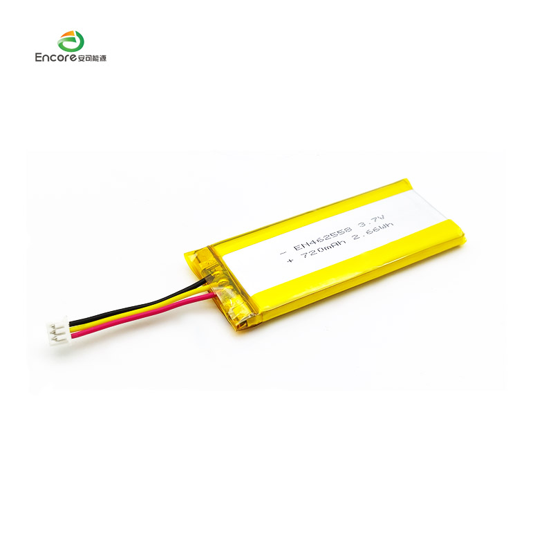 720mAh Li-ian Rechargeable Lipo Litiam Polymer Battery