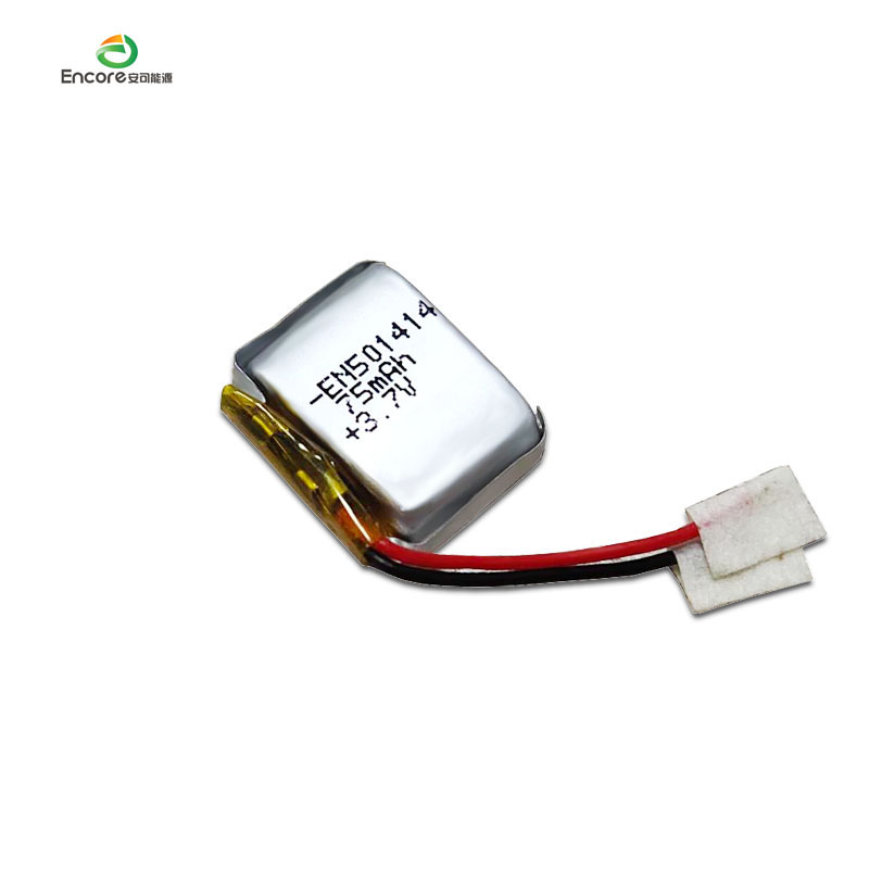 Ceallraí polaiméir 75mAh Li 501419